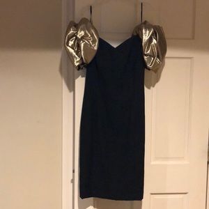 cute cocktail party black dress Saks fifth avenue